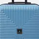 Чемодан маленький 4 колеса Ricco Grande T1Bowtie21blue-M