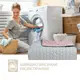 Покрывало на кровать Silhouette 220x240 IDEIA двухстороннее прочная стежка ткани антиаллергенное мята