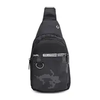 Мужской рюкзак через плечо Monsen C17038bl-black