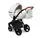 Коляска 2 в 1 Verdi Futuro 06, White Diamond, беж/коричневий