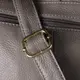 Сумка из натуральной кожи для стильных женщин Vintage 22974 Серый