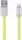 Кабель Remax Colourful Lightning 1m Green