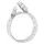 Кабель HOCO Lightning Solid silicone charging data cable U113 |1.2m, 2.4A|