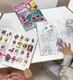 Книжка-раскраска со стикерами - "The creative Rainbow 2", 21x29см