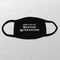 Маска защитная "Quentin Quarantino", Черный, английский