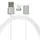 Кабель Mocolo SJX022 magnetic cable For Lightning 1M Silver