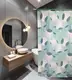 Шторка для ванны из полиэстера водонепроницаемая Bathlux 180x180 см с кольцами, занавеска для ванной комнаты