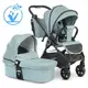 Коляска универсальная 2в1 ME 1085 SAGA Denim Ash
Blue голубой