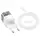 Адаптер сетевой HOCO Type-C to Type-C cable Platinum dual-port C131A |1USB/1Type-C, 30W/3A, PD/QC|