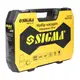 Набор насадок торцевых и бит 1/4", 1/2" 94шт CrV mid SIGMA (6003761)