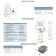 Насос дренажный садовый 0.25кВт Hmax 6м Qmax 110л/мин LEO LKS-256P (773141)