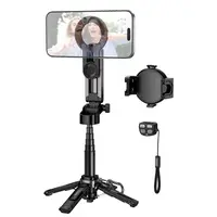 Монопод HOCO Magic mini live broadcast stand (pull clip+magnetic focusing version) K27 Pro |BT5.2, 4.5-7"|