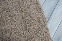 Чохол на кутовий диван універсальний жаккард з юбкою Stone Туреччина