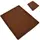 Коврик раскаточный силиконовый с бортиками Stenson MH-3308-brown 37,5х30х1,8 см коричневый