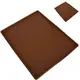 Коврик раскаточный силиконовый с бортиками Stenson MH-3308-brown 37,5х30х1,8 см коричневый