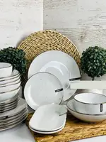 Сервиз столовый Ardesto Bagheria White AR0022WGС 22 предмета голубой