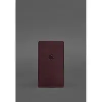 Кожаный чехол для iPhone 11 Бордовый Crazy Horse
