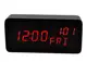 Настольные часы с красной подсветкой VST-862W-1 CG10 PR3