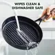 Сковорода гриль GreenPan Eco Smartshape CC006444-001 28 см коричневая