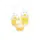 Набір банок для сипучих продуктів Luminarc Spiral Yellow Q0398 3 шт жовтий