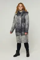 Демисезонное пальто CR-70243-GRY