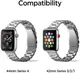 Металлический ремешок Spigen Modern Fit для Apple Watch (42 / 44 / 45 / 49 MM) Silver (062MP25404)