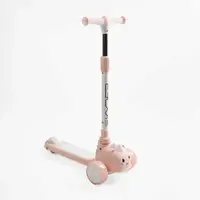 Самокат трехколесный Skyper SC-208 колеса PU со светом и музыкой. Pink and White (189266)