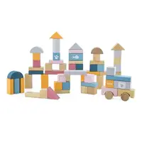 Дерев'яні кубики Viga Toys PolarB Пастельні блоки, 60 шт., 2,5 см 44010