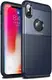 Чехол-накладка Ipaky Shield Series/Elegant Grid Design TPU Hybrid Case Apple iPhone XS Blue