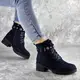 Ботинки женские зимние Fashion Sheena 2405 41 размер 25,5 см Синий