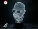 3D ночник "Невидимка" (УВЕЛИЧЕННОЕ ИЗОБРАЖЕНИЕ) + пульт ДУ + сетевой адаптер + батарейки (3ААА)  3DTOYSLAMP