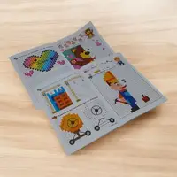 Піксельна розмальовка "PIXEL  Activity - для дівчаток", з завданнями
