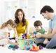 Мягкий силиконовый конструктор для детей Soft rubber building blocks 80 шт
