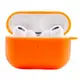 Чехол для AirPods Pro силиконовый ярко-оранжевый