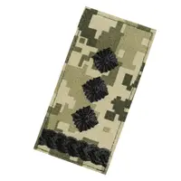 Погон/липучка ВСУ Полковник Пиксель (7338)
