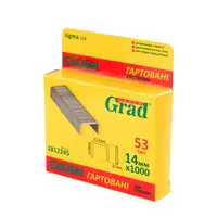 Скобы 14×11.3мм каленые 1000шт GRAD (2812245)