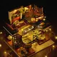Кукольный дом DIY Cute Room LV-001-BC Чайная лавка Момо конструктор детский