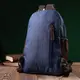 Надежный рюкзак из полиэстера с большим количеством карманов Vintage 22146 Синий