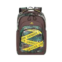 Рюкзак міський Rivacase 5461 Jungle 30 л коричневий