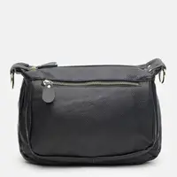 Жіноча шкіряна сумка Borsa Leather K1bb301bl-black