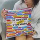 Подушка c принтом габардиновая 55 причин, чому я тебе кохаю 50x50 см (5P_15L056)