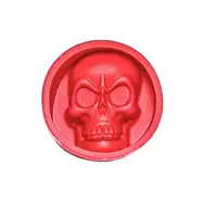 Силіконова форма CUMENSS AI-807 Череп Red для льоду