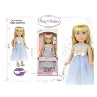 Кукла A 666 A (24/2) "Модница", аксессуары, 45 см, 
в коробке