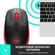 Мышь компьютерная безпроводная Logitech M190 Wireless Red L910-005908 красная