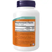 Витамины и минералы NOW Magnesium Citrate 200 mg, 100 таблеток