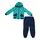 Костюм для девочки 2-6 лет изумрудный Minikin 177107