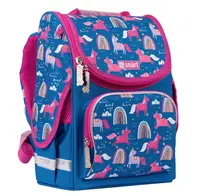 Рюкзак школьный Smart Unicorn 556575 34х26х11 см синий