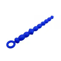 Анальная цепочка BENDY BEADS Indigo
