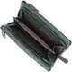 Красивый кожаный кошелек на три отделения ST Leather 23110 Зеленый