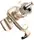 Автодержатель Baseus Car Holder Gravity, Gold (SUYL-0V)